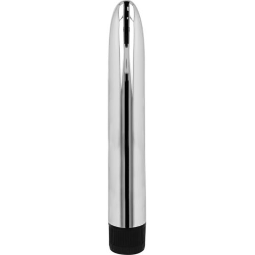 OHMAMA – klasszikus ezüst vibrátor 17,5 cm