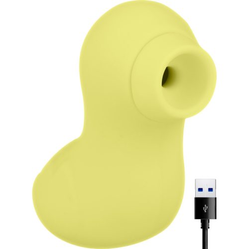 OHMAMA – sárga újratölthető kényeztető vibrátor