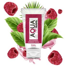   AQUA TRAVEL – vadmálna ízű vízbázisú síkosító 50 ml