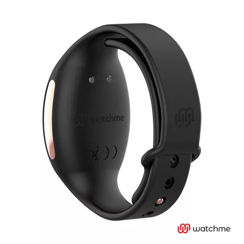 WATCHME - vezeték nélküli technológiájú okosóra fekete-aranyban