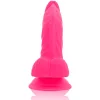 DIVERSIA – rugalmas, vibráló dildó rózsaszín 21,5 cm