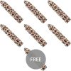 CUSTOM BULLETS – prémium leopard minta mágneses vibrátor 10 intenzitással