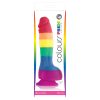 PRIDE - LGBT ZÁSZLÓS DILDÓ 15 CM