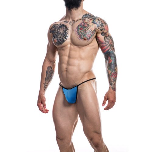 CUT4MEN - elegáns férfi brieftanga királykék színben