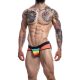 CUT4MEN - szivárvány jockstrap XL méretben