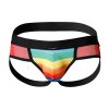 CUT4MEN - JOCKSTRAP SZIVÁRVÁNYOS XL