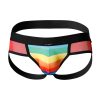 CUT4MEN - szivárvány jockstrap XL méretben