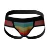 CUT4MEN - szivárvány jockstrap XL méretben