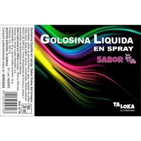 TALOKA - FOLYÉKONY BOGYÓS GYÜMÖLCSÖK CUKORKA SPRAY