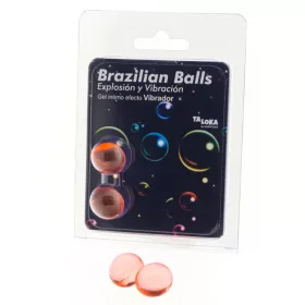 TALOKA – izgató vibráló gél 2 brazil golyóval