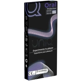 UNIQ - prémium latexmentes óvszerek (3 db)