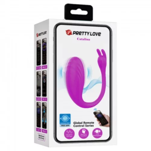 Pretty Love - Catalina masszázs és app vezérlés lila
