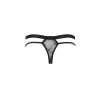 PASSION - elegáns fekete tanga S/M méretben