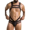 PASSION - érzéki body, fekete (L/XL)