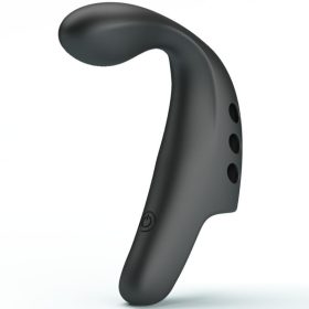   PRETTY LOVE - fekete gorgon vibrátorujj mágikus érintéssel