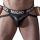 MACHO - MX25NC JOCK FEKETE BŐR XL