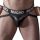 Macho MX25NC – Prémium fekete bőr jock (XL)