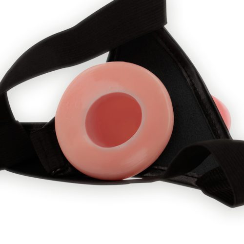 INTENSE – üreges harnesz dildóval 16 x 3 cm