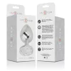 INTENSE – prémium fém anál plug ezüst kristállyal, L méret