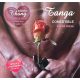 HOTFLOWERS - Férfi tanga + 2 eper wafert tartalmazó mellbimbó