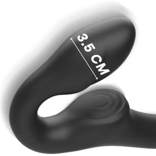 Ibiza – távvezérlésű, pánt nélküli vibrátor