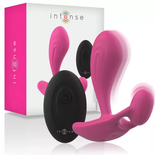 INTENSE – távirányítós anális dugó – rózsaszín