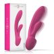 INTENSE - Luigi Rabbit Vibrátor – pink folyékony szilikon
