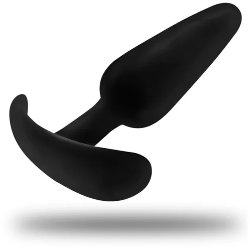 BLACK&SILVER - Hansel szilikon anális plug kis fogantyúval