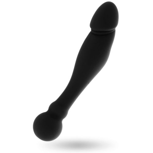 BLACK&SILVER – G-pontos vibráló dildó 18 cm