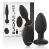 BLACK&SILVER – szilikon anál vibrátor távirányítóval