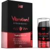INTT - erőteljes, eper ízű intim vibráló gél 15 ml