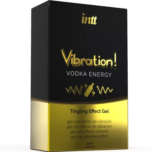 INTT – erőteljes intim stimuláló zselé vibrátorral, 15ml