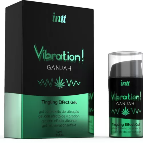INTT - erőteljes vibráló gél intim élvezetekhez 15ml