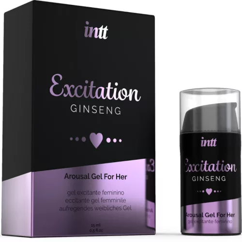 INTT Excitation Ginseng melegítő csiklóizgató gél - 15ml