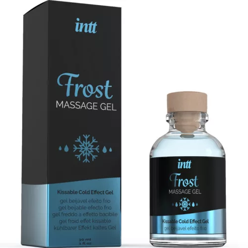INTT Mint ízű masszázs zselé - intenzív hűsítő élvezet