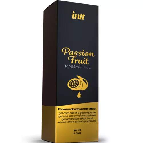 INTT MASSZÁZS & ORÁLIS SZEX - SZENVEDÉLYGYÜMÖLCS ÍZŰ MASSZÁZS GÉL HŐHATÁSSAL