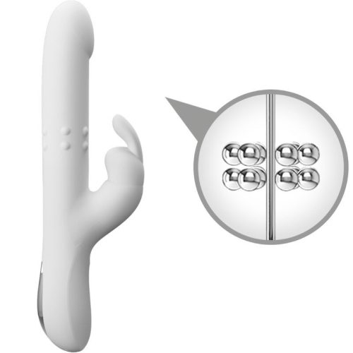 PRETTY LOVE - ezüst forgó vibrátor érzéki élményhez