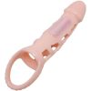 Pretty Love – vibráló pénisz hosszabbító bélés 13,5 cm