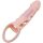 Pretty Love – vibráló pénisz hosszabbító bélés 13,5 cm