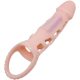 Pretty Love – vibráló pénisz hosszabbító bélés 13,5 cm