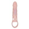 Pretty Love – vibráló pénisz hosszabbító bélés 13,5 cm