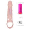 Pretty Love – vibráló pénisz hosszabbító bélés 13,5 cm