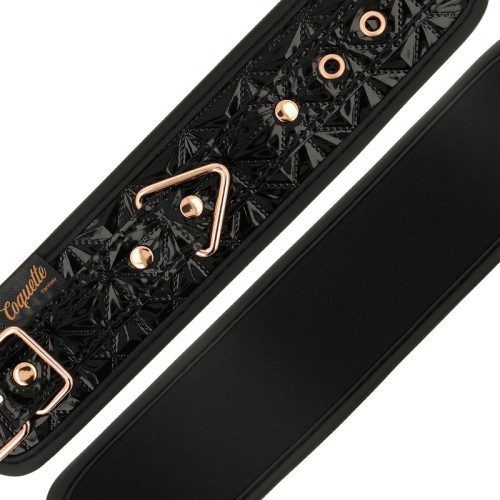 COQUETTE CHIC DESIRE – prémium fekete bilincs neoprén béléssel