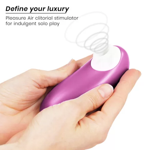 Womanizer Csiklóizgató Pleasure Air 6 fokozat USB újratölthető vízálló lila