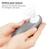 Womanizer Csiklóizgató Pleasure Air, 6 fokozat, USB tölthető, vízálló szürke