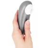 Womanizer Csiklóizgató Pleasure Air, 6 fokozat, USB tölthető, vízálló szürke