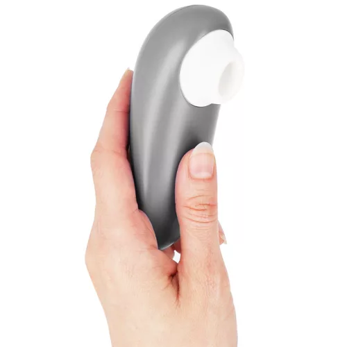 Womanizer Csiklóizgató Pleasure Air, 6 fokozat, USB tölthető, vízálló szürke