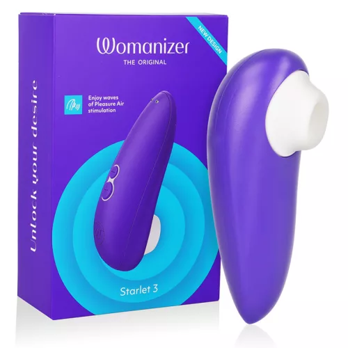 Womanizer Csiklóizgató Légtelesztő technológia, 6 fokozat, vízálló indigó