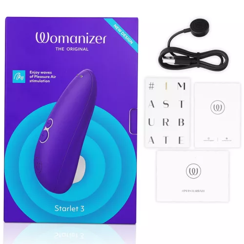 Womanizer Csiklóizgató Légtelesztő technológia, 6 fokozat, vízálló indigó