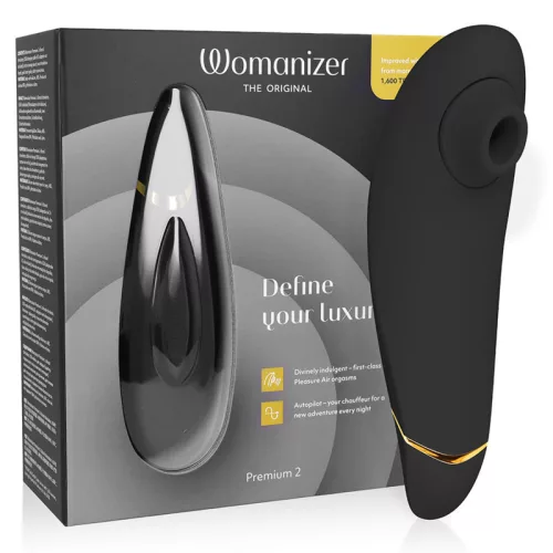 Womanizer Csiklóizgató 14 szint, Autopilot, USB töltés fekete